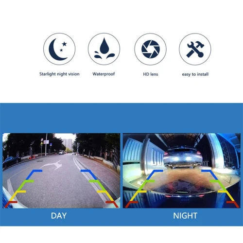Caméra de recul pour voiture avec grand angle HD Z-185