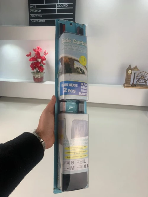 2Pcs Rideau glissé de fenêtre Protection UV pour Voiture ستار نوافذ جانبية في السيارة