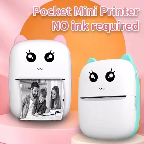 Mini Imprimante Sans Fil Bluetooth  Impression Thermique pour Mobile