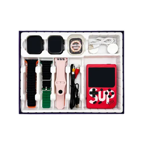 Smartwatch Ultra X2 Pack Duo + 7 Bracelets Inclus + 400 Jeux SUP