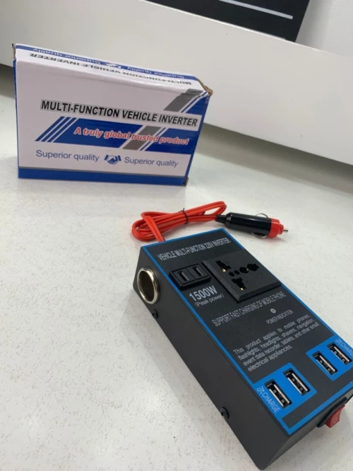 Convertisseur Électrique Auto - Transformateur 12V/24V vers 110V/220V