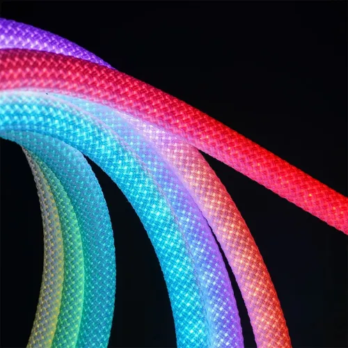 Ruban LED Néon RGB 360 Degrés  Design Réticulaire Flexible