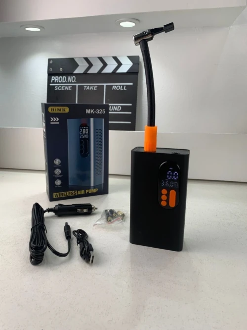 Compresseur 150 PSI À Air Portatif Rechargeable avec Lampe LED