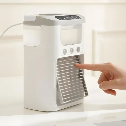 Refroidisseur dAir Portable avec Brumisation Fraîcheur Instantanée