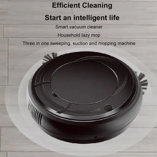 Aspirateur Robot Intelligent 3-en-1  Design Compact et Silencieux