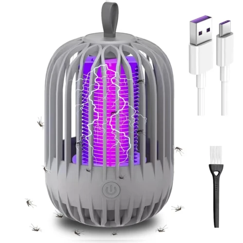 Piège Électrique à Moustiques et Insectes  Portable et Facile à Utiliser