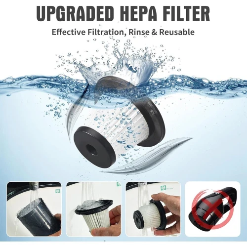 Aspirateur de voiture sans fil 10000PA Rechargeable  مكنسة كهربائية لاسلكية