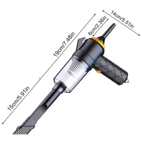 Aspirateur et souffleur 2en1 rechargeable par USB Compact et puissant 