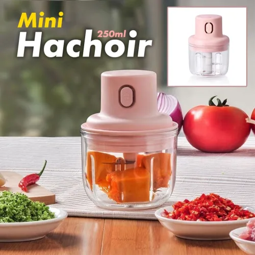 Moulin à Herbes + Mini Hachoir Électrique + Capsule de Conservation 