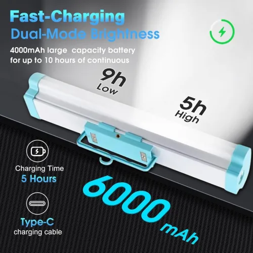Lanterne Portable Multifonction  Camping, LED et Power Bank