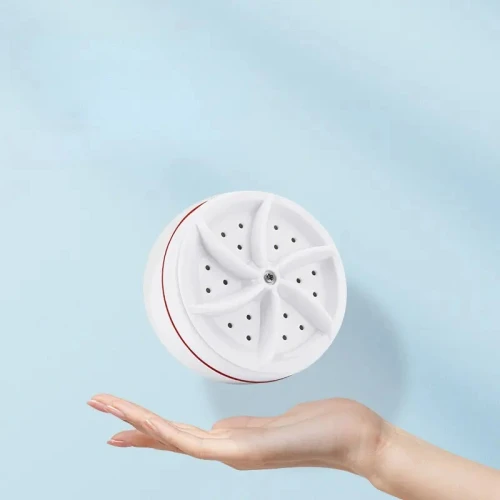 Machine à Laver Mini Portable  Lavage Ultrasons Compact USB 2 en 1