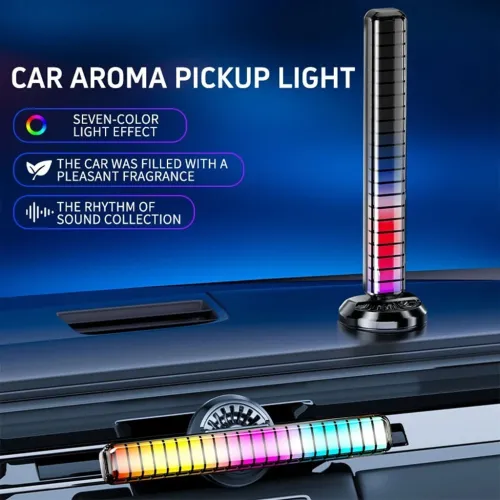 Lampe Voiture RGB avec Humidificateur et Musique 1pcs
