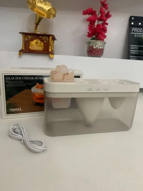 Glacier Color Humidifier 700ML Fraîcheur et élégance pour votre intérieur