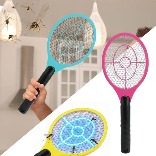 Tapette Électrique Anti-Moustiques  Raquette Portable Pratique