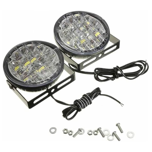 Feux Antibrouillard 2 Pièces 12V 18LED Pour Toutes Les Voitures