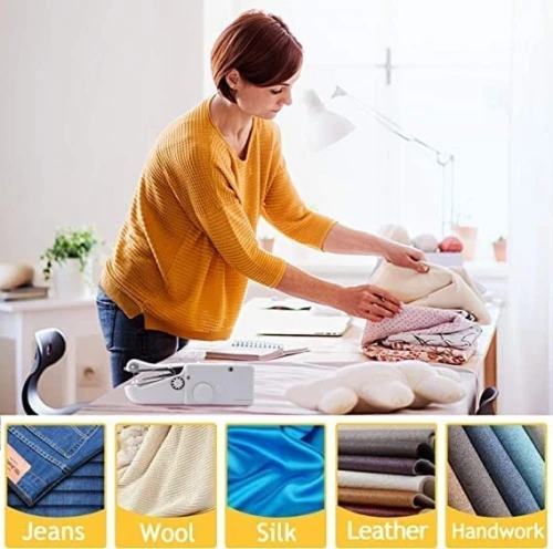 Mini Machine Couture Sans Fil  Idéale pour Débutants