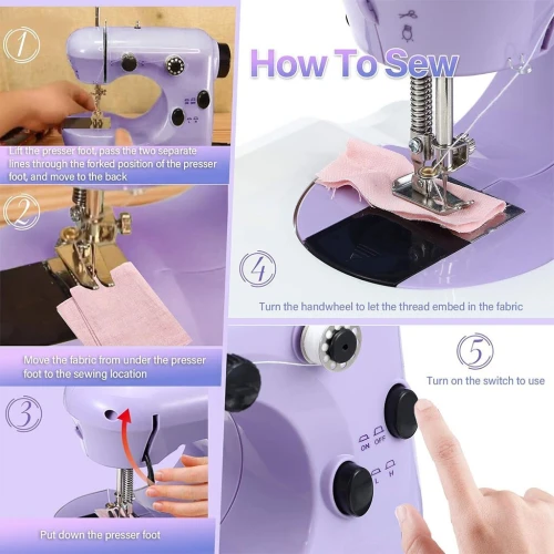 Mini Machine Couture JYSM-301  Design Compact et Efficace