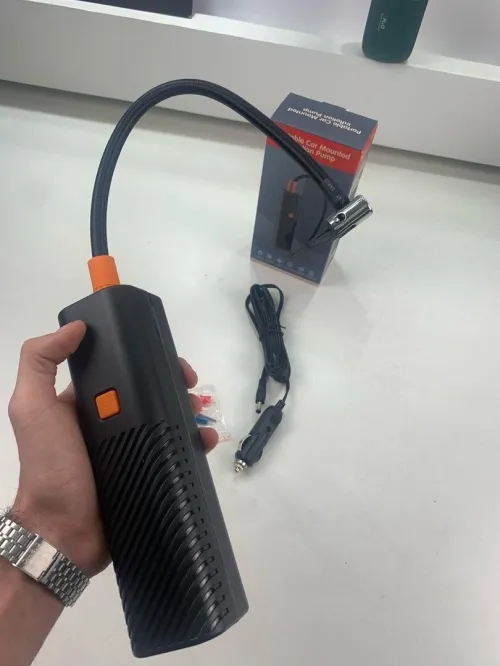 Compresseur dAir Portable Puissant 150PSI  جهاز نفخ العجلات