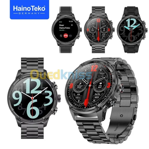 Smart Watch Haino Teko RW-60 MAX avec 3 Bracelets et Lampe Torche 