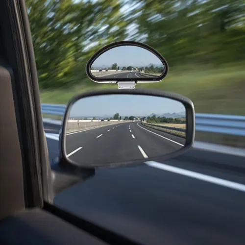 Miroirs Angle Mort 2Pcs Vision Large pour Sécurité de Conduite