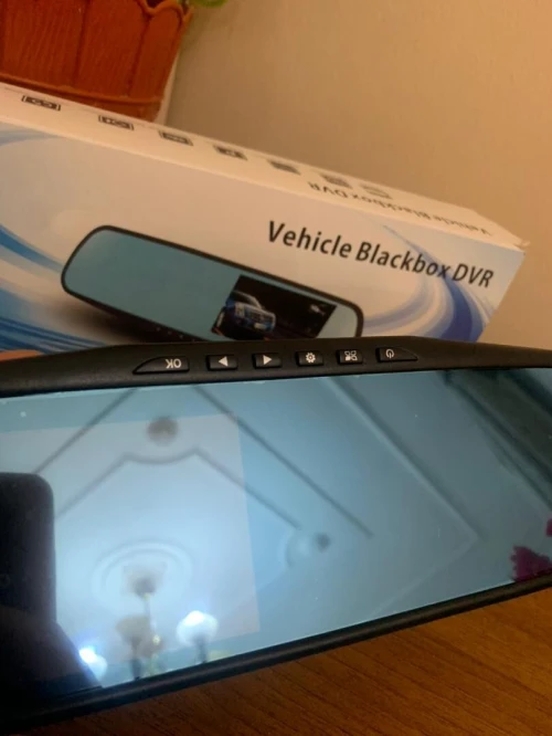 Rétroviseur et Caméra de voiture avant arrière FHD 1080P 4.3P
