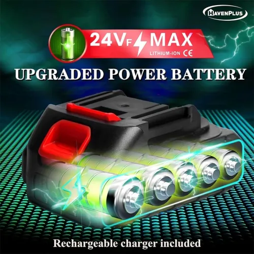Ventilateur de Bureau avec Batterie Lithium  Rechargeable et Pratique 24V
