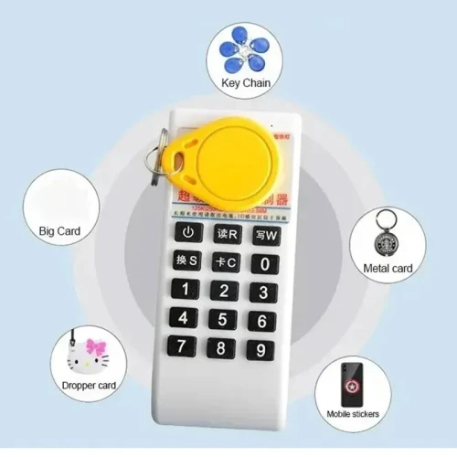 Copieur de Cartes Multifréquences avec Signal dAvertissement