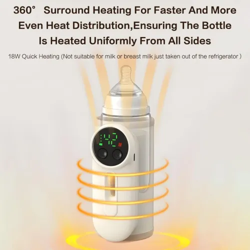 Chauffe-Biberon Intelligent  Portable avec Écran Température