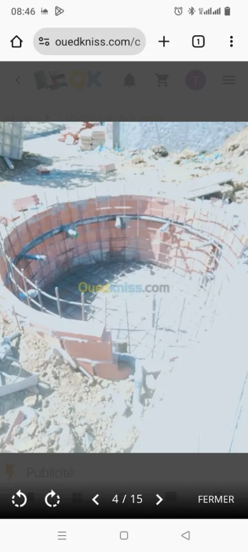 Installation de piscine