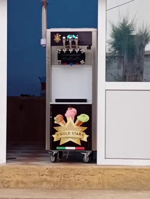Vente machine à crème 