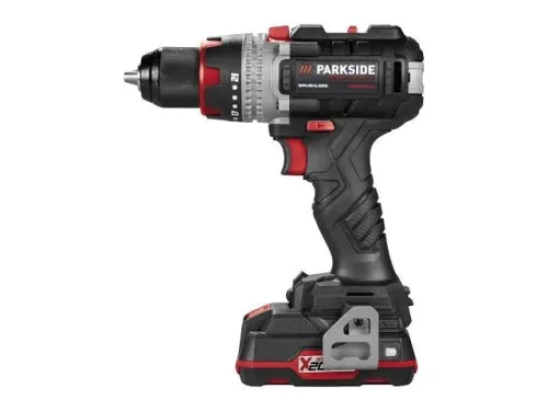 Visseuse Perceuse à Percussion Parkside Performance 20V Brushless 2 Batteries Chargeur accessoires