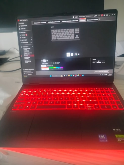 Omen 16 max laptop 5080 RTX et ultra 9 HX275 