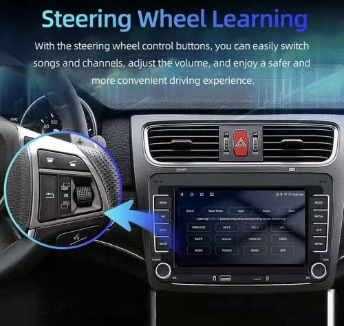 Tablette golf 6 CarPlay android auto
