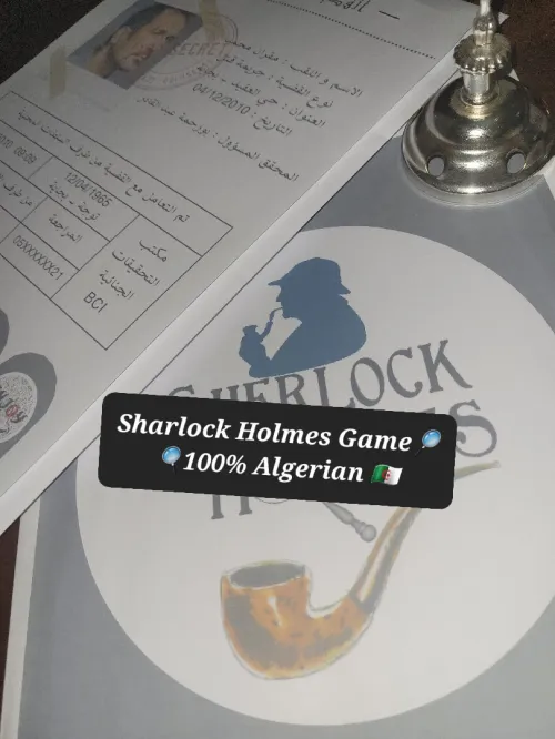 Jeu de detective - Sherlock Holmes