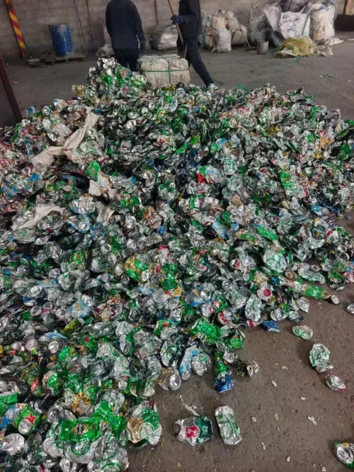 Recyclage des canettes en aluminium