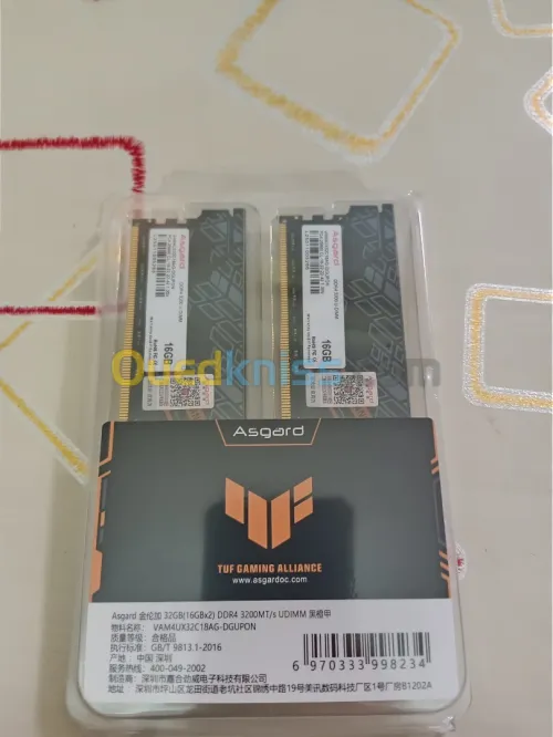 Ram Asgard-Tufgaming 32gb ddr 4