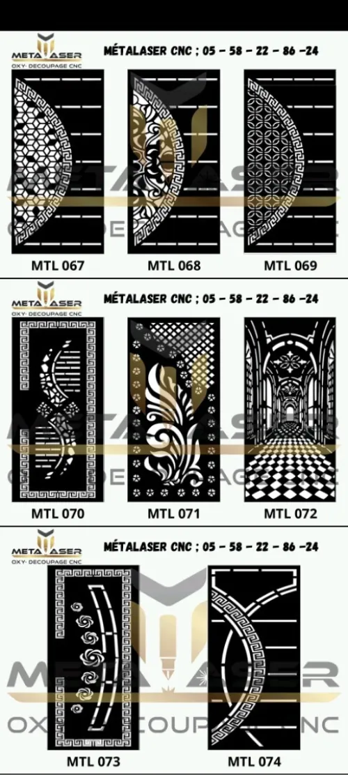 Catalogue De Découpe Plasma CNC كتالوج بلازما