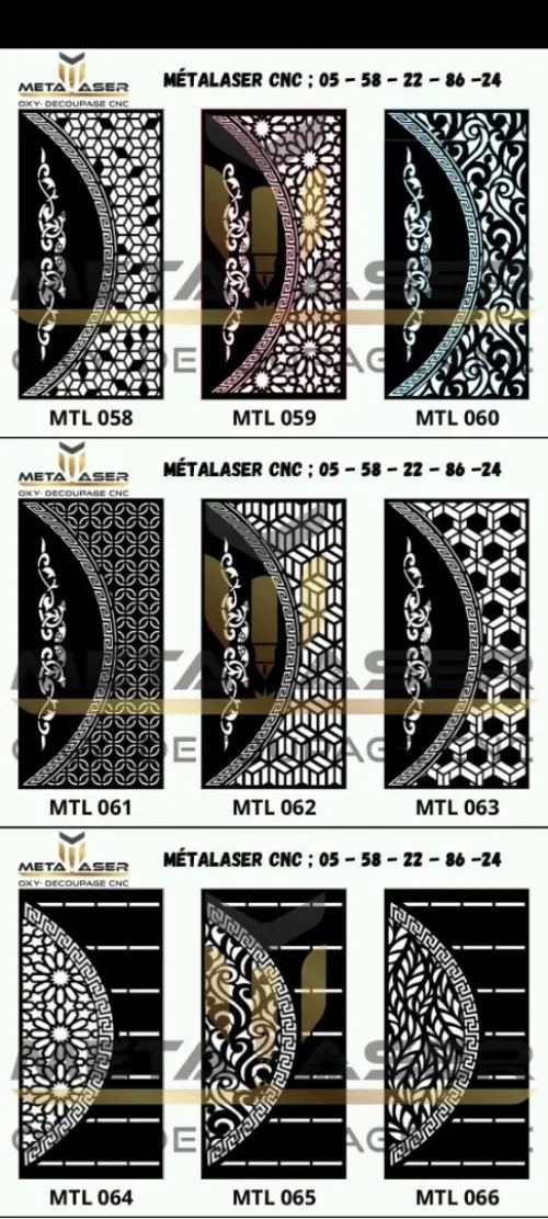 Catalogue De Découpe Plasma CNC كتالوج بلازما
