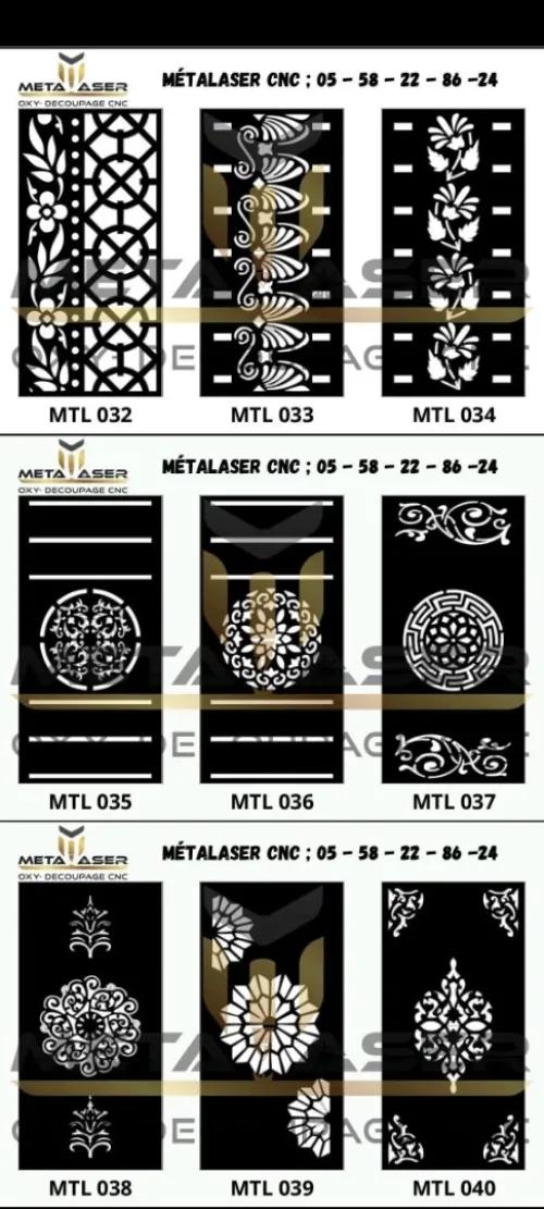 Catalogue De Découpe Plasma CNC كتالوج بلازما