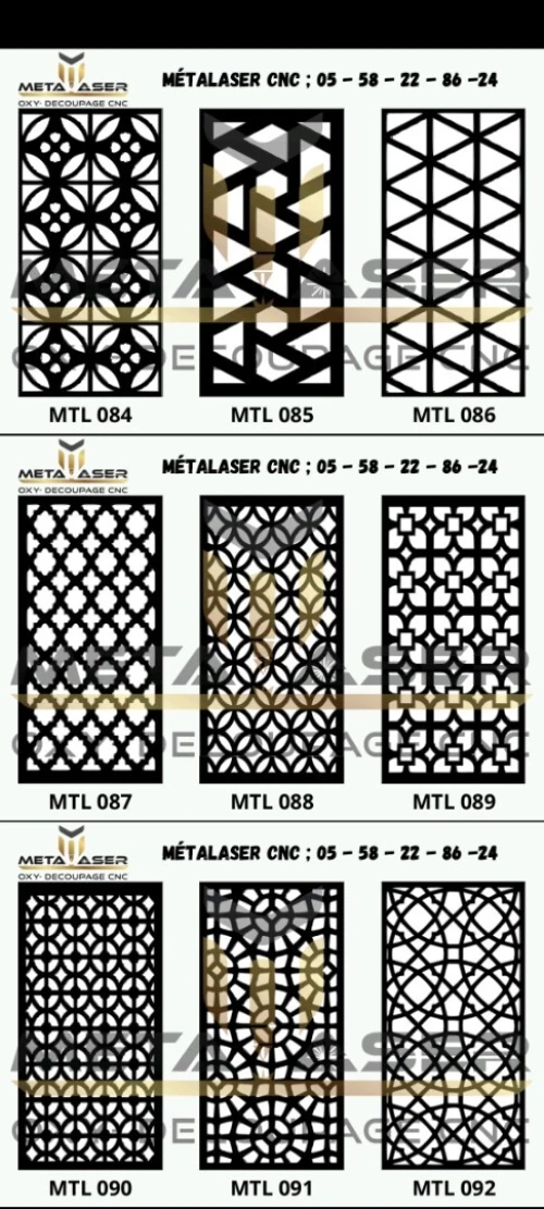 Catalogue De Découpe Plasma CNC كتالوج بلازما