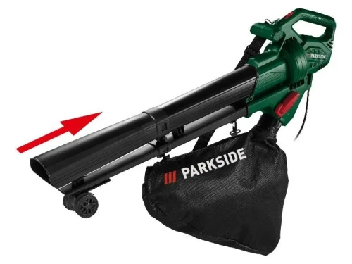 Aspirateur Souffleur Broyeur Parkside 40V sans Batterie sans Chargeur Solo