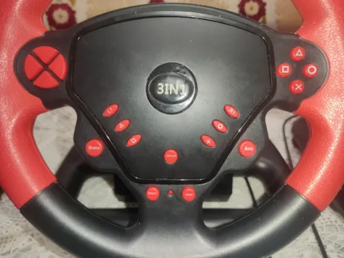 volant ps3, ps2,pc avec pédales et vitesse