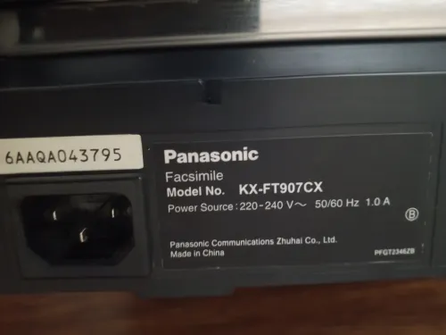 Fax panasonic