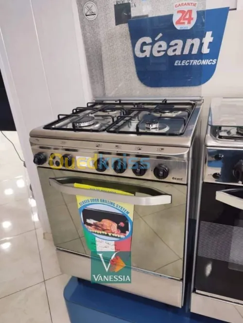 Cuisinière Géant italiano inox ventiler 