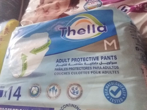 Couche adulte culotte taille M marque Thella