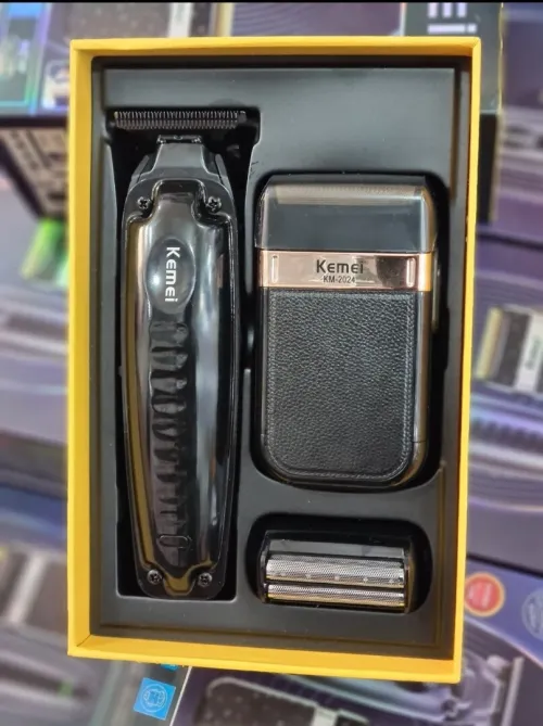 Kit Kemei Tendeuse + Rasoir KM 2079