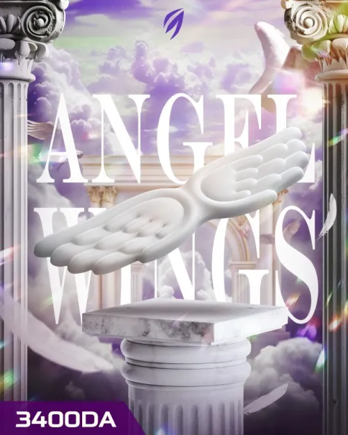 Angel Wings Wrist Rest (White)