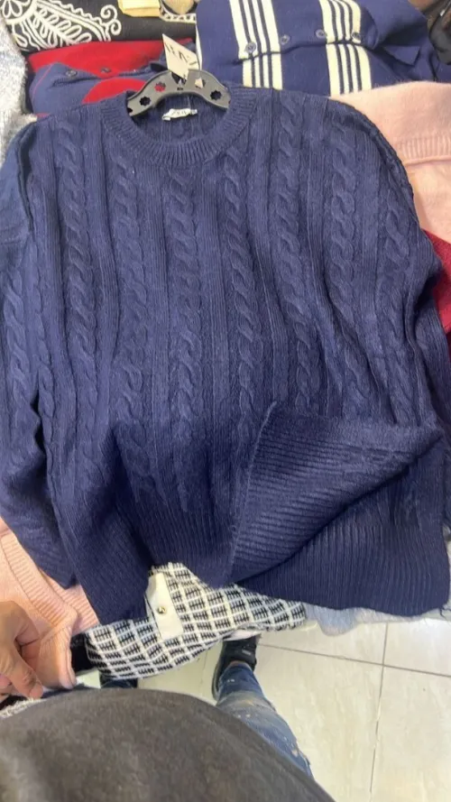 Pull en maille over size