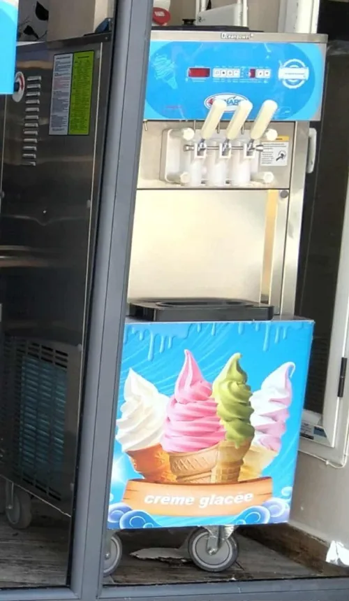 Machine glace 
