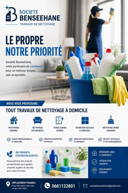 Société de nettoyage